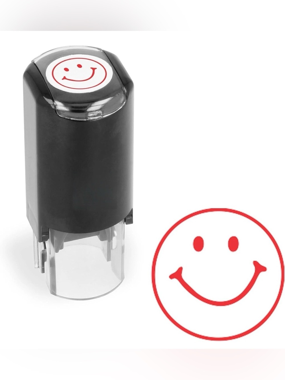Veltec Smiley Face Self-Inking Stamp